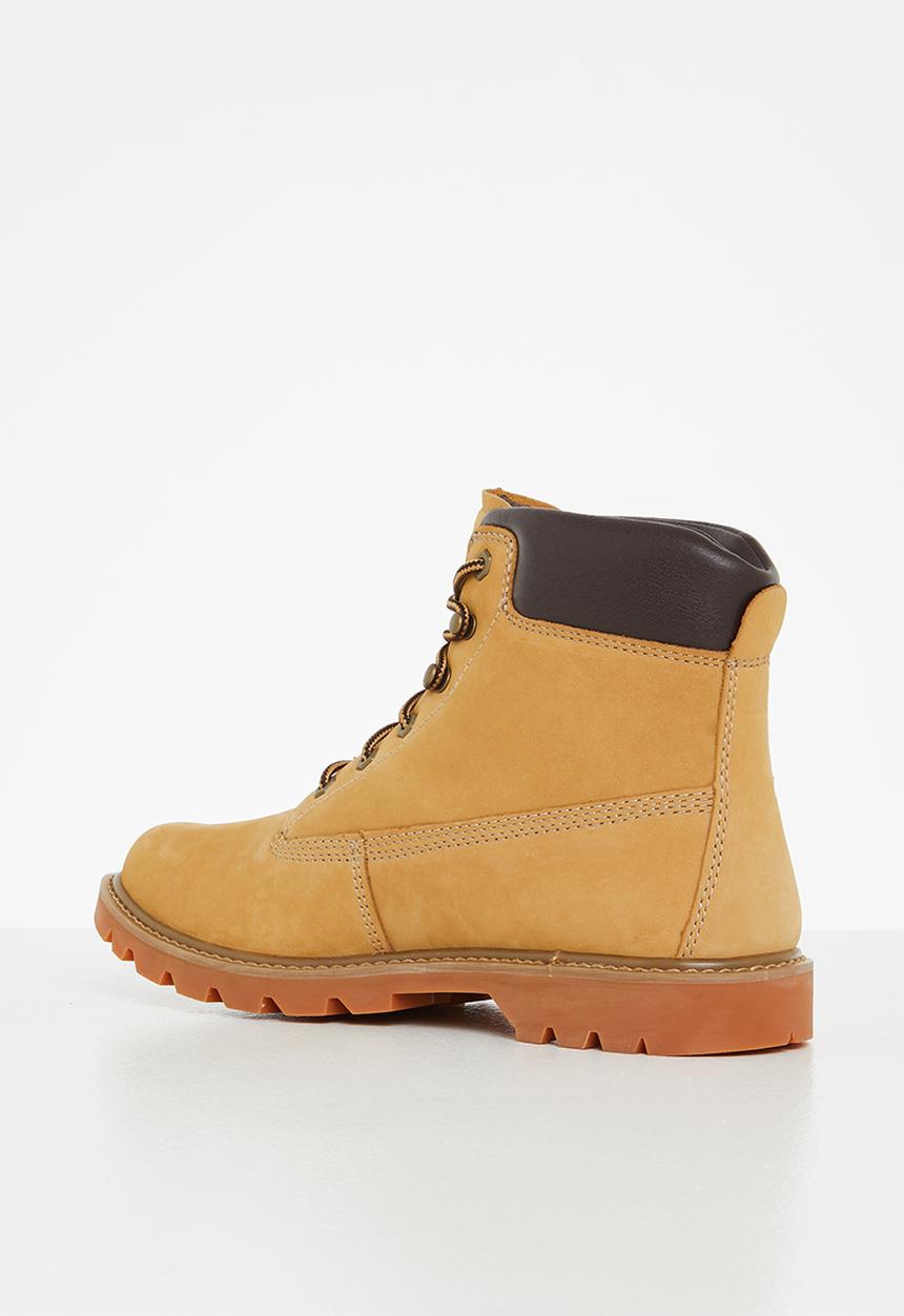 Cat Footwear - Bruiser boot - honey reset