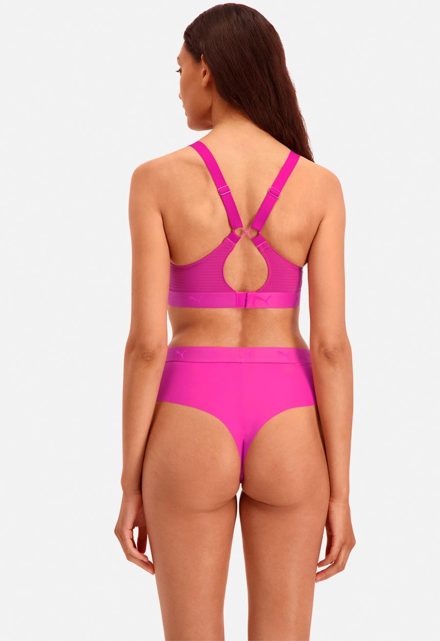 PUMA - Puma women high waist sporty string 2pack - deep orchid