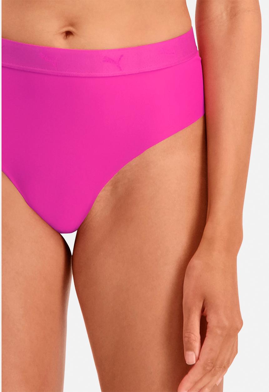 PUMA - Puma women high waist sporty string 2pack - deep orchid