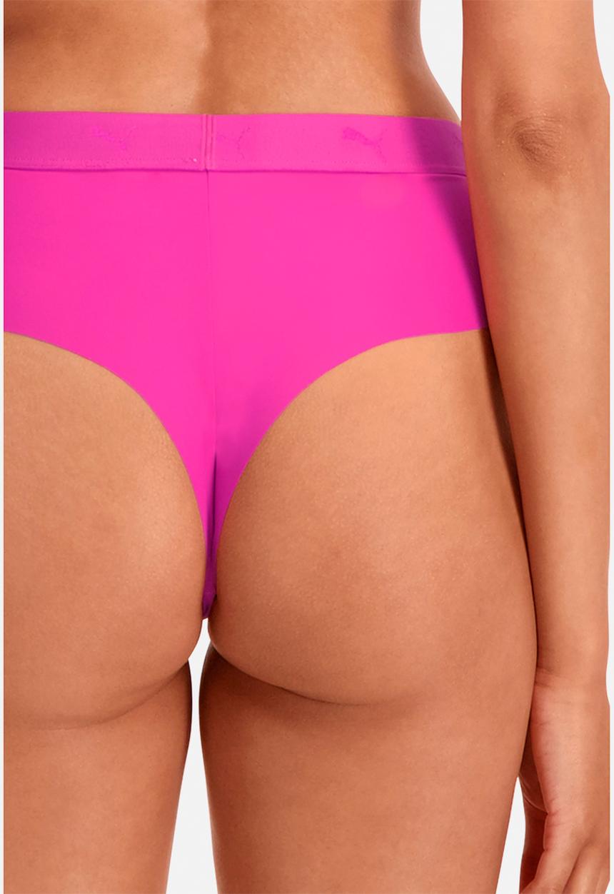 PUMA - Puma women high waist sporty string 2pack - deep orchid