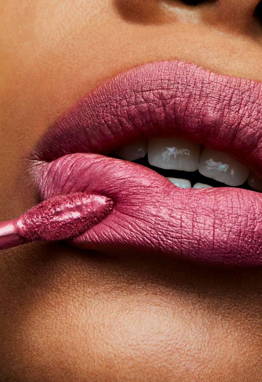 MAC - Retro Matte Liquid Lip Colour Metallics - Metallic Rose