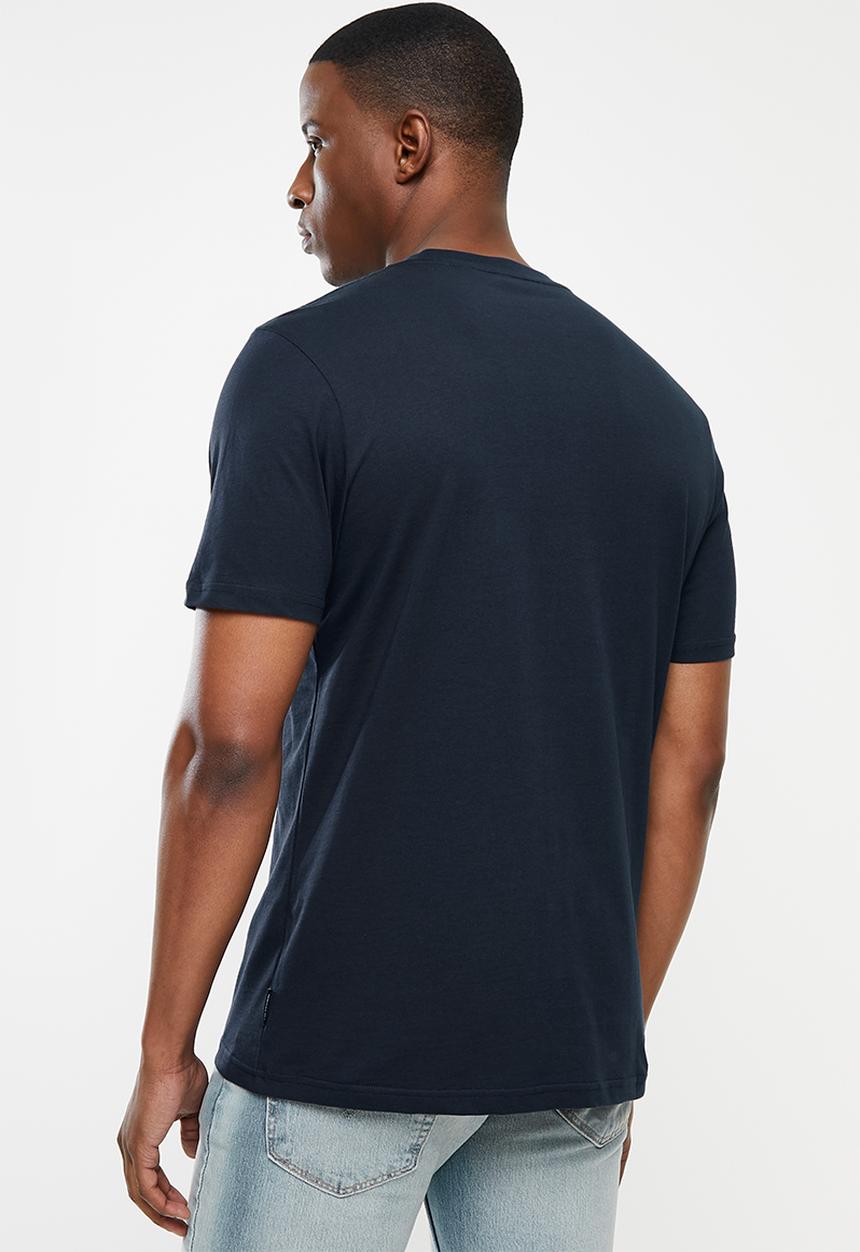 Ben Sherman - Ska check short sleeve target tee - navy