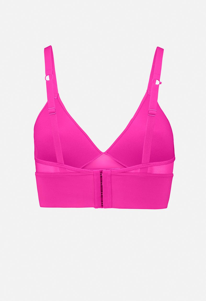 PUMA - Puma women padded longline bralette - pink