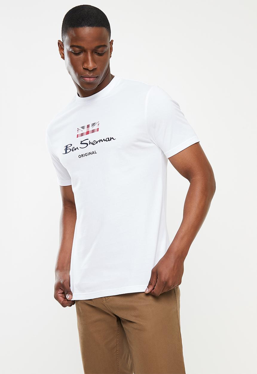 Ben Sherman - Signature short sleeve tee - white