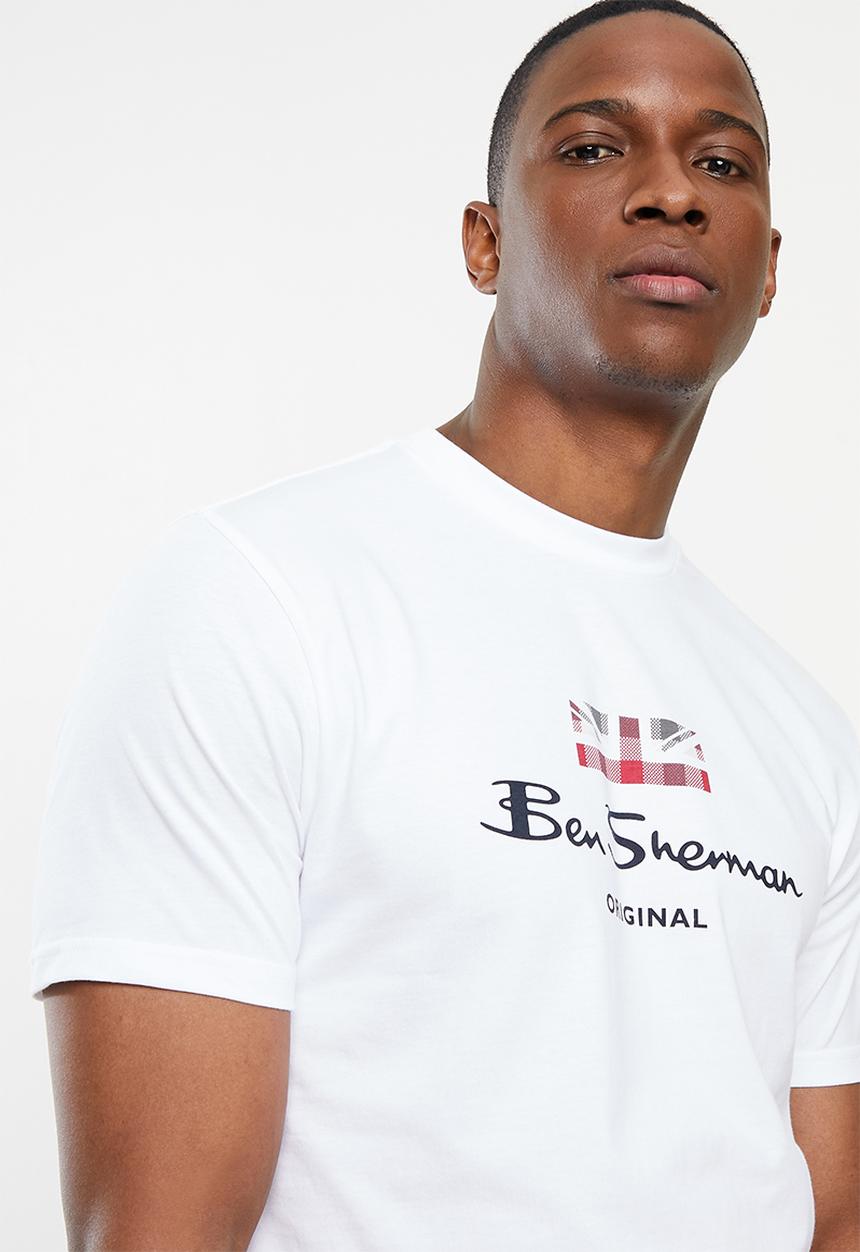 Ben Sherman - Signature short sleeve tee - white