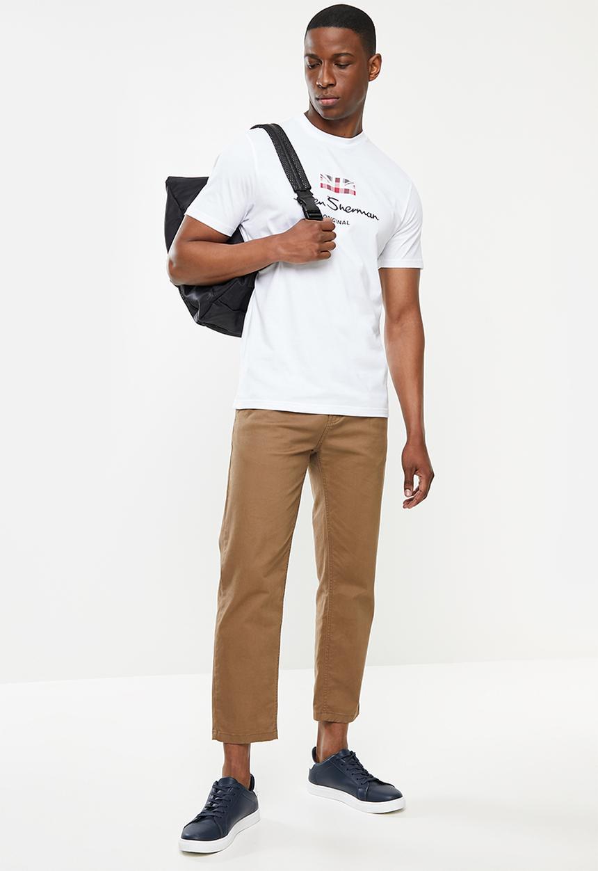 Ben Sherman - Signature short sleeve tee - white