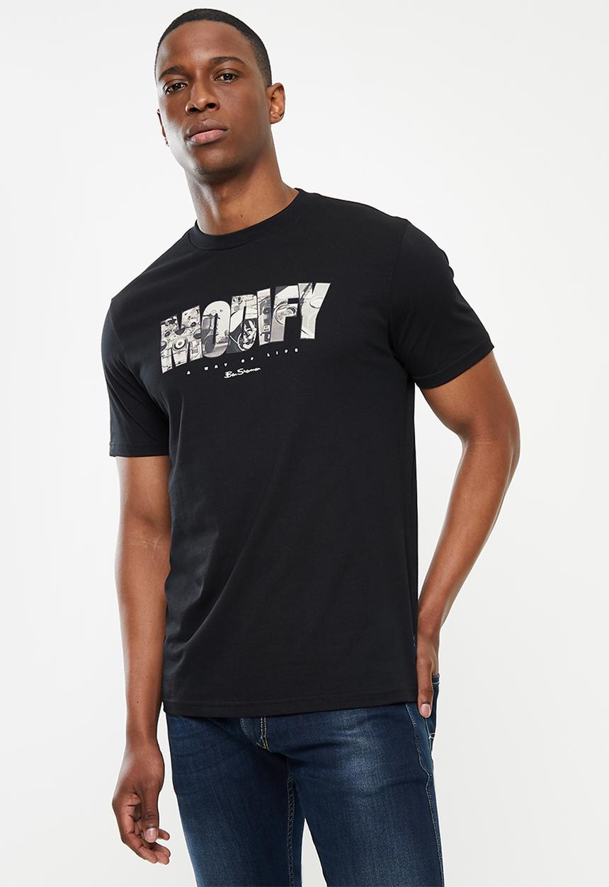 Ben Sherman - Scooter culture tee - black