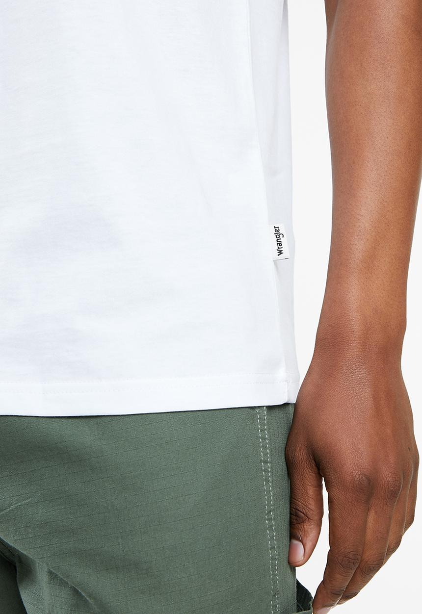 Wrangler - Scope tee - white
