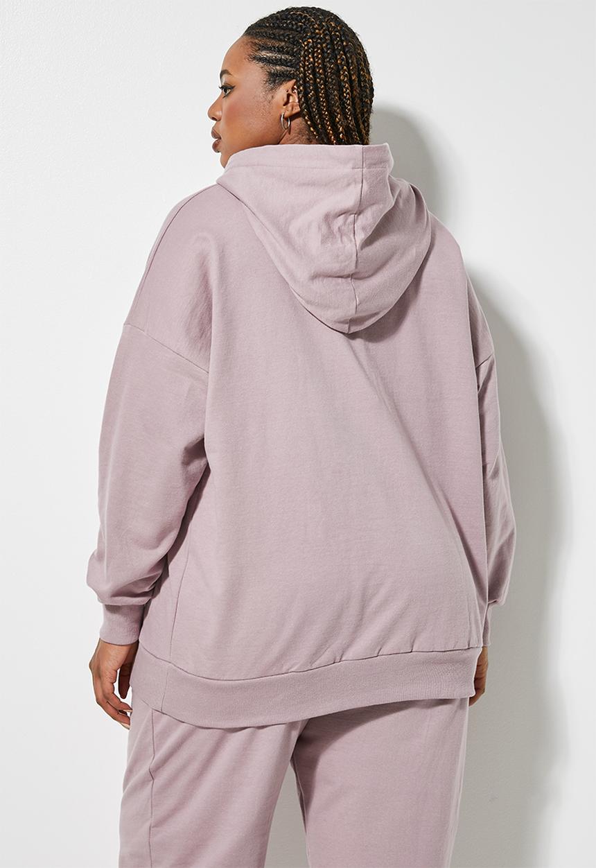 Superbalist - Longline hoodie - lilac