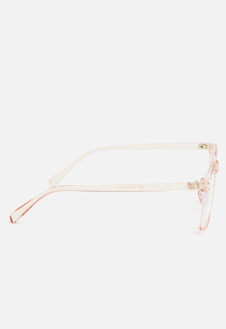 Superbalist - Square blue light glasses - pink