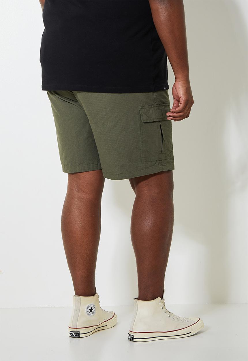 Superbalist - Carson plus cargo short - army green