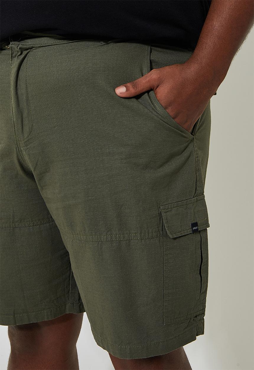 Superbalist - Carson plus cargo short - army green