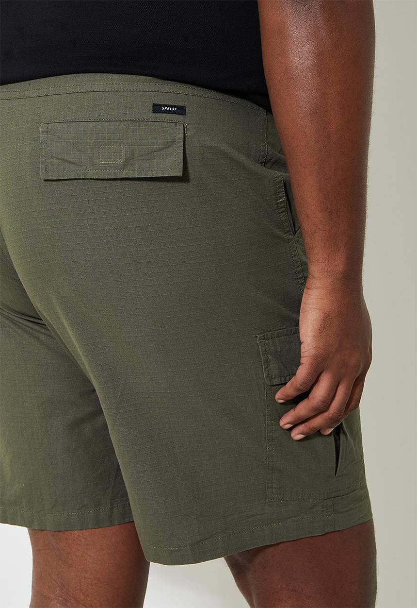 Superbalist - Carson plus cargo short - army green