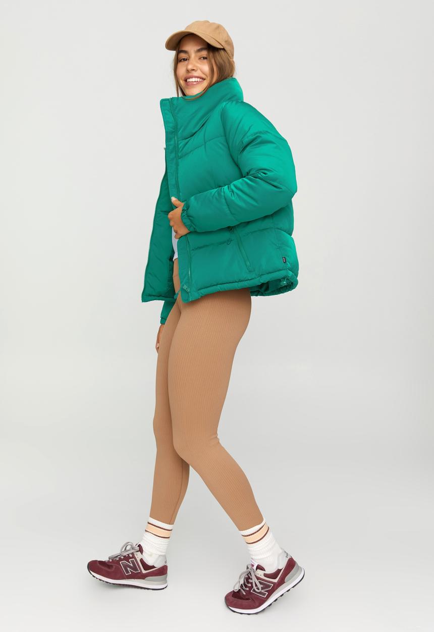 Cotton On - The recycled mother puffer 2.0 - retro green