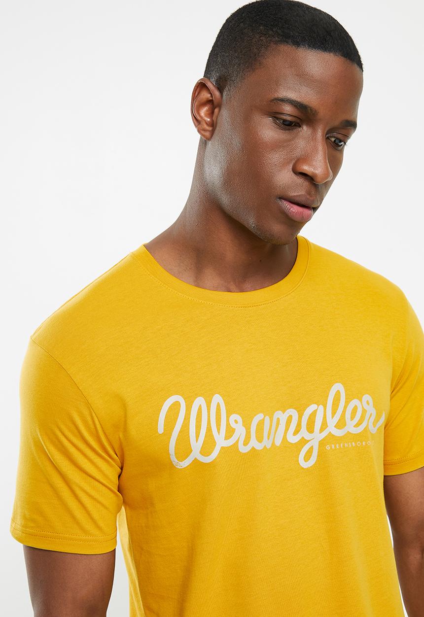 Wrangler - Classic tee - mustard