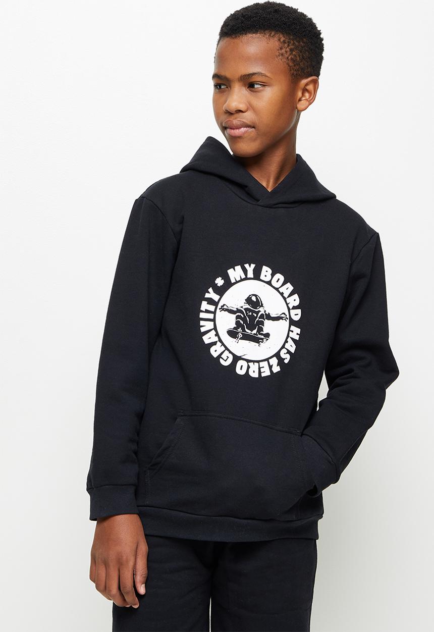 Rebel Republic - NASA hoodie & short set - black