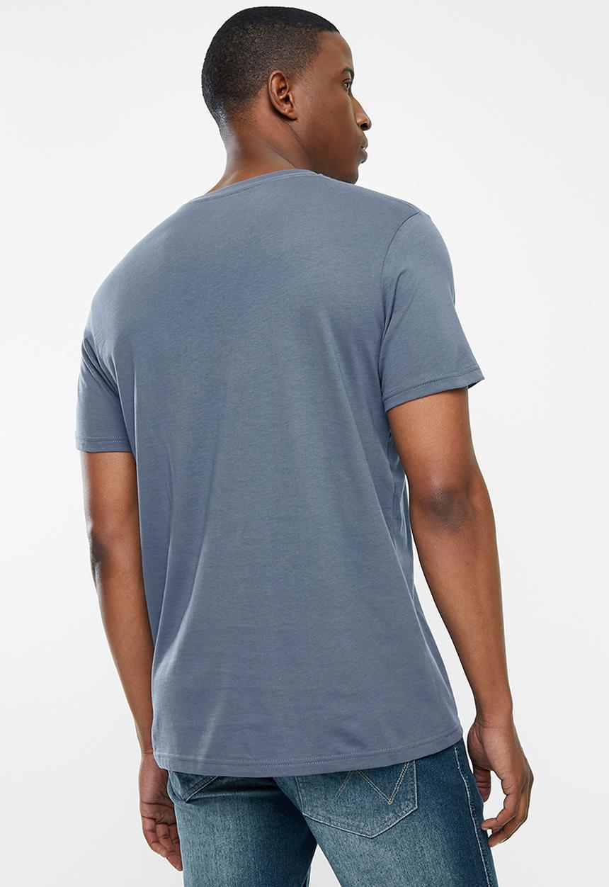 Wrangler - Classic tee - vintage blue