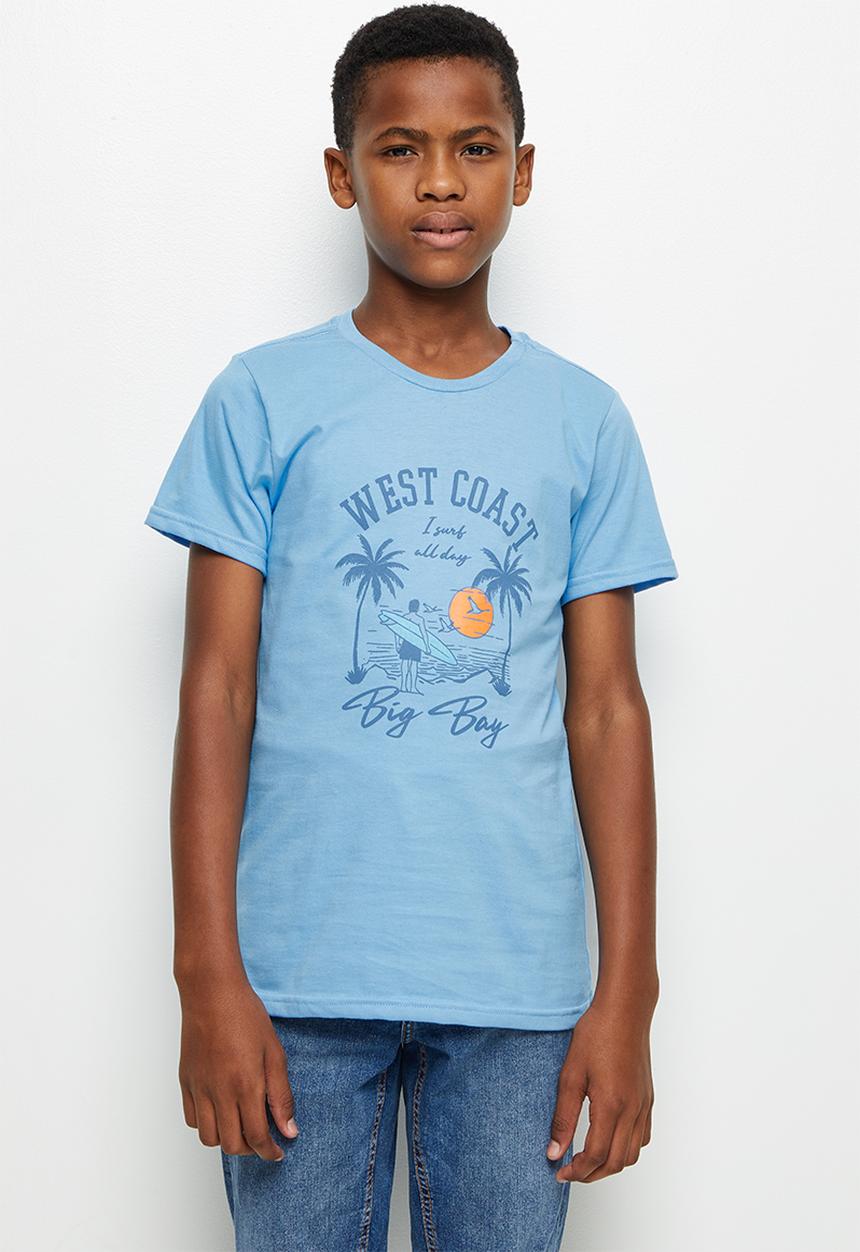Rebel Republic - Boys graphic tee - blue