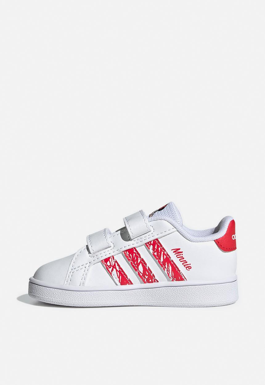 adidas Performance - Grand court mm cf  - iftwr white/ray red