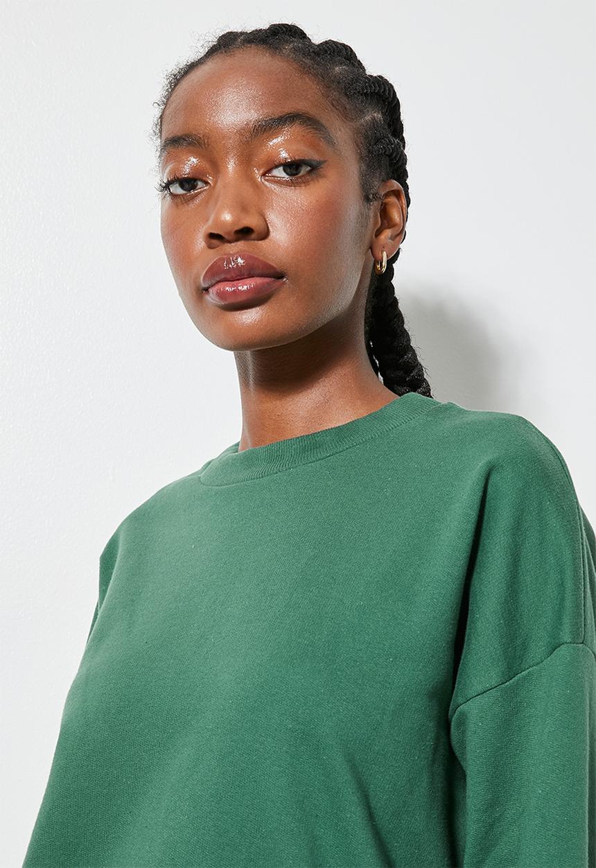 Superbalist - Crew neck sweat - trekking green