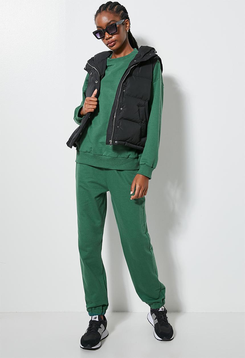 Superbalist - Crew neck sweat - trekking green