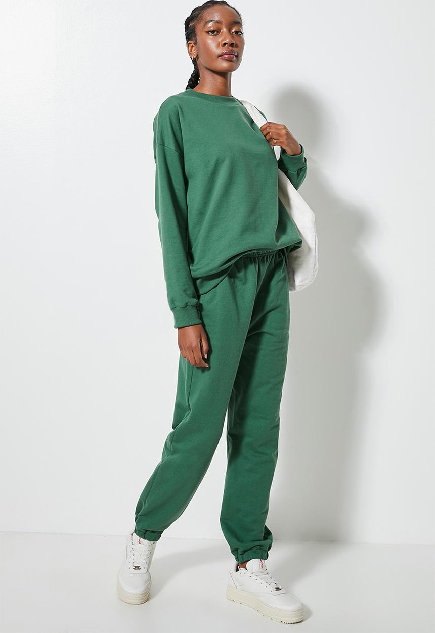 Superbalist - Track pants - trekking green