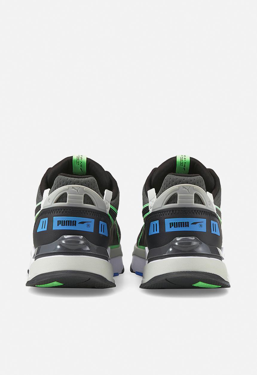 PUMA - Mirage sport tech - dark shadow-puma black-elektro green