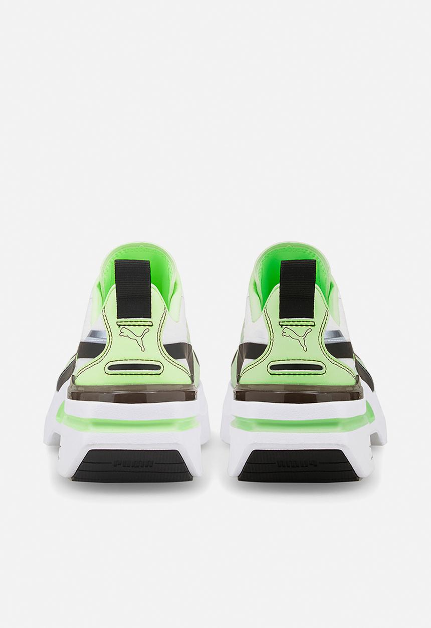PUMA - Kosmo rider wns - puma white-fizzy lime