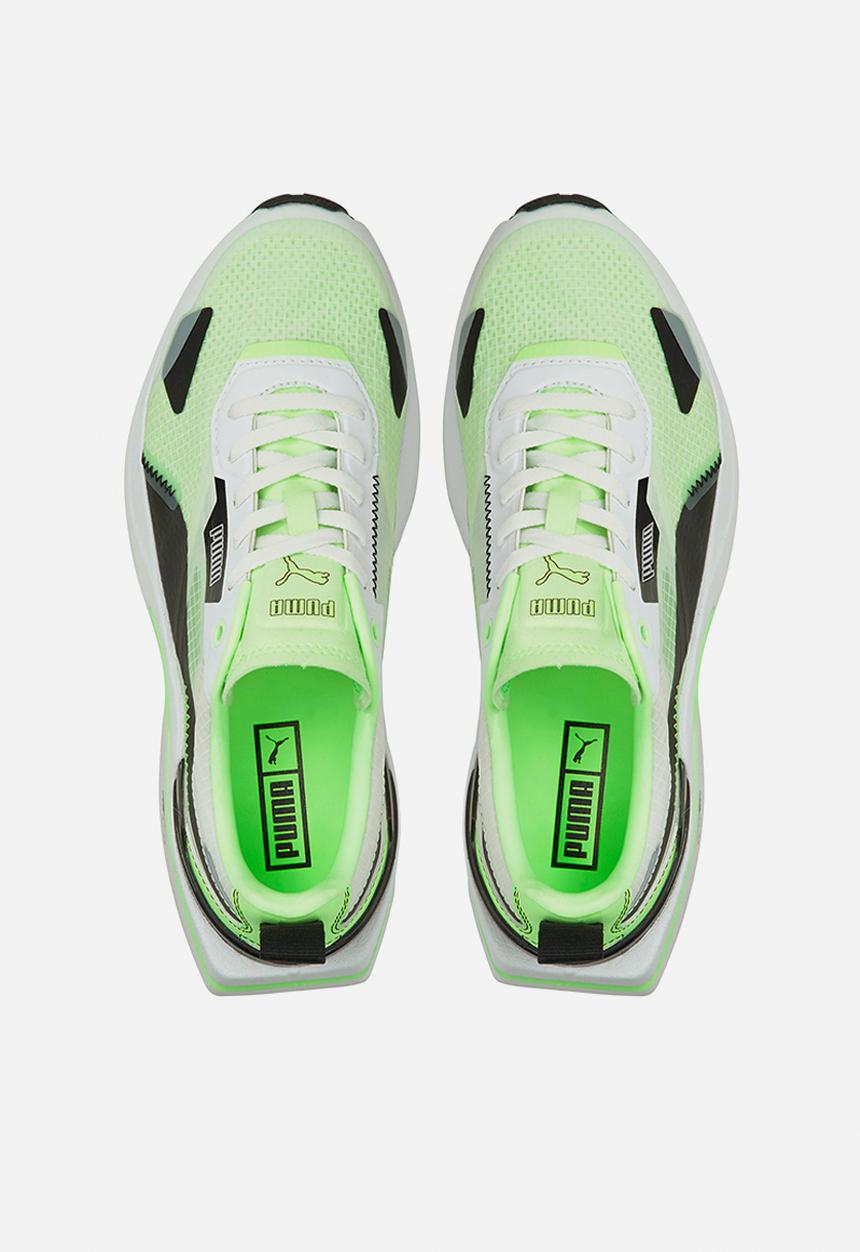 PUMA - Kosmo rider wns - puma white-fizzy lime