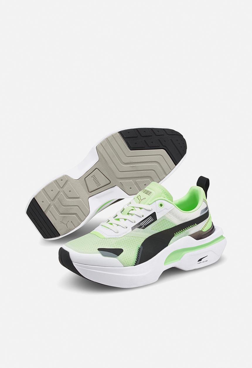 PUMA - Kosmo rider wns - puma white-fizzy lime