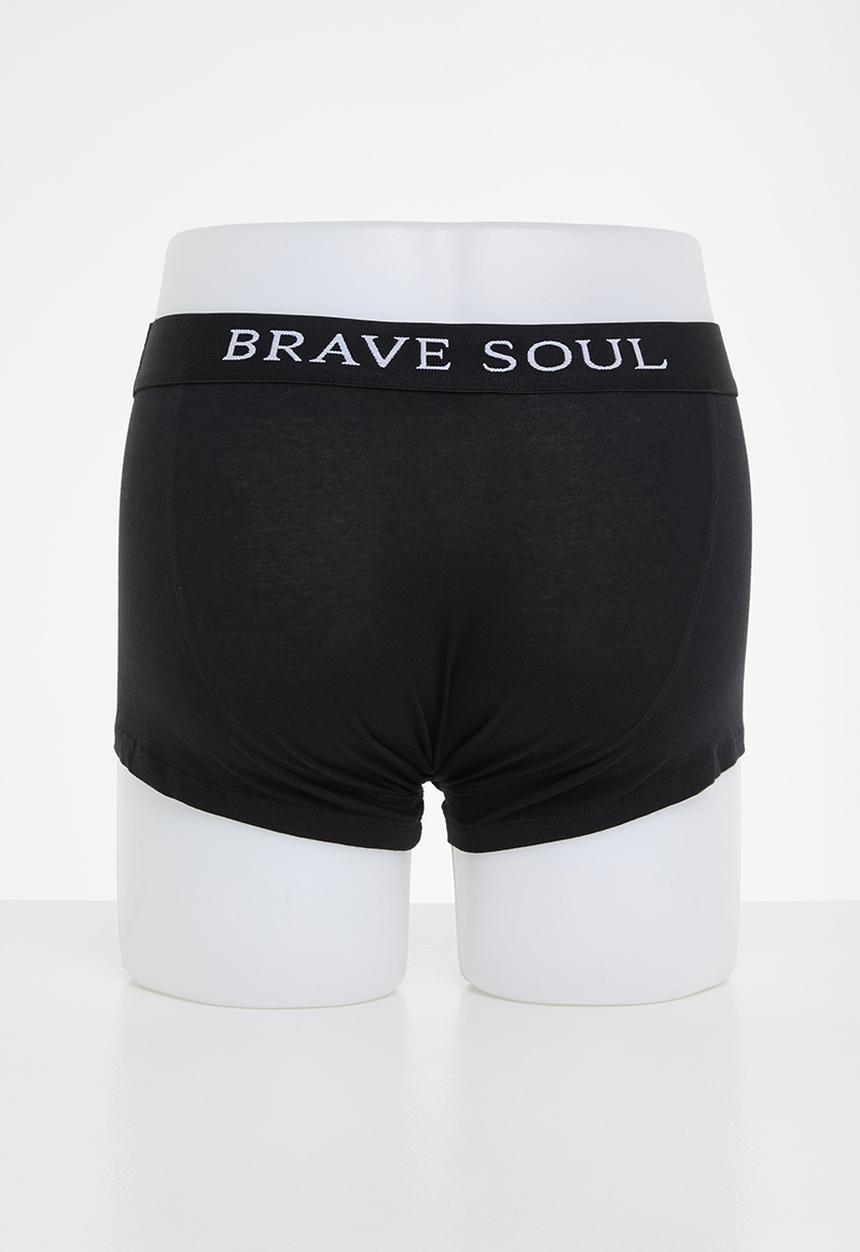 Brave Soul - Luke 3-Pack boxer briefs - black