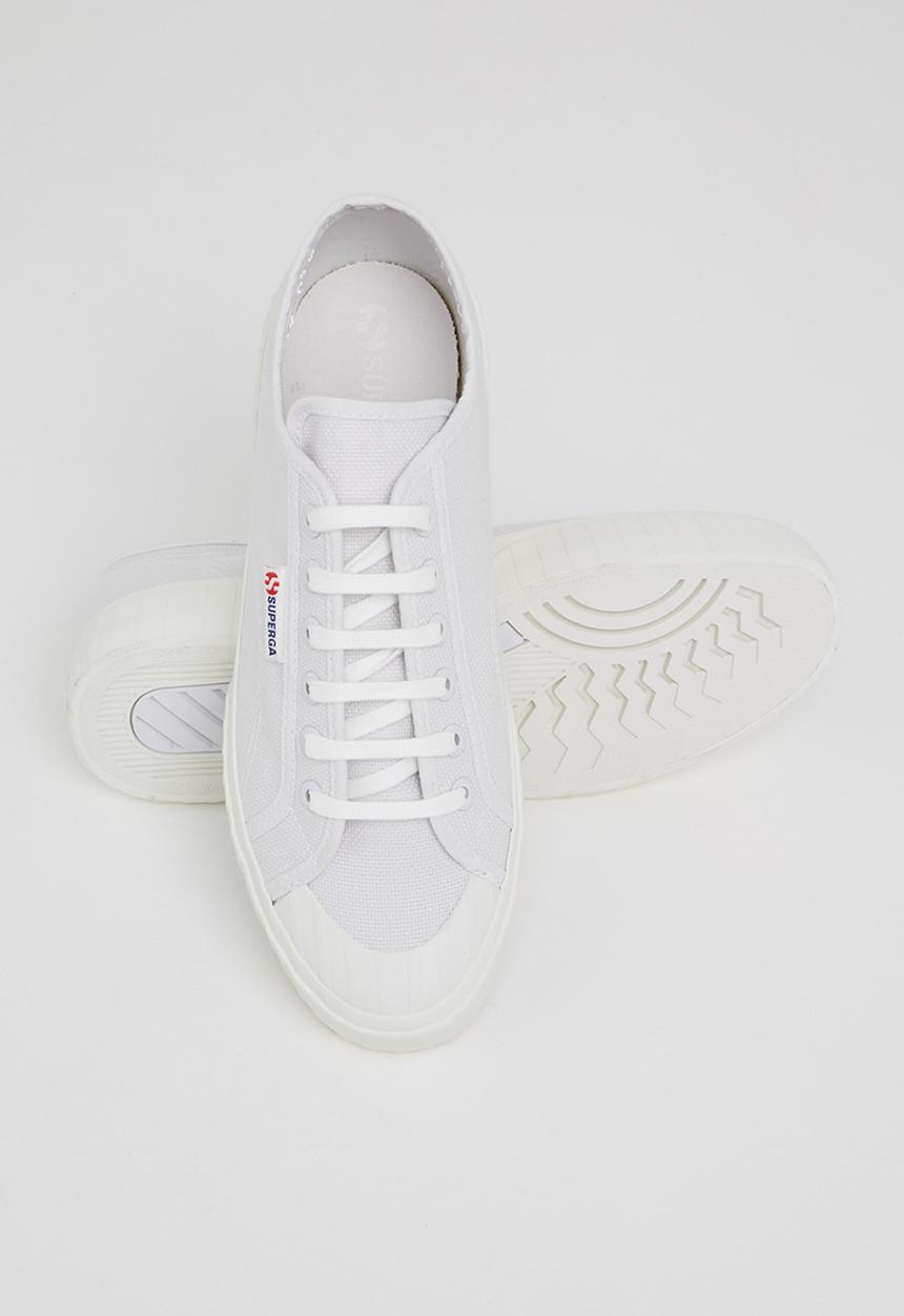 SUPERGA - 2630 stripe - ahm grey lt avorio