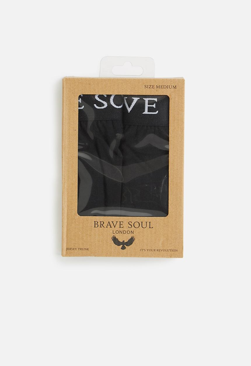 Brave Soul - Joshuab 2 pack boxer briefs - black