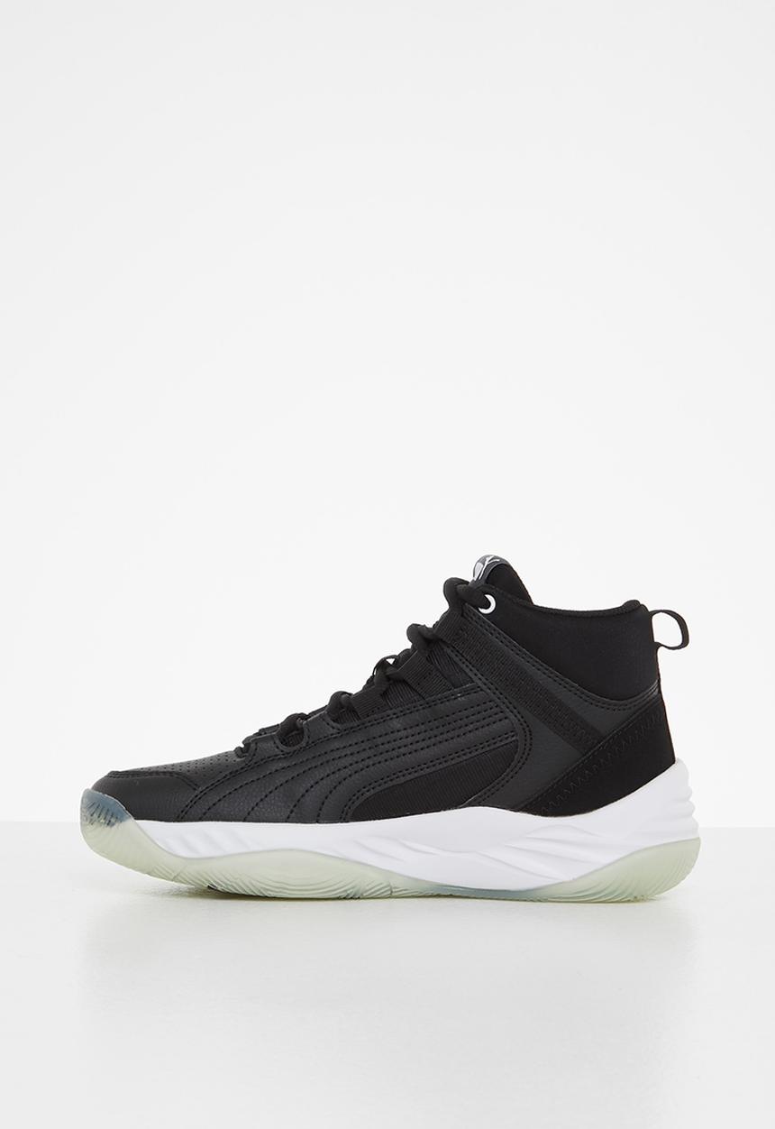 PUMA - Rebound future evo jr - puma black-puma white-puma silver