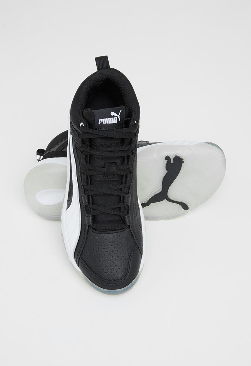 PUMA - Rebound future evo jr - puma black-puma white-puma silver