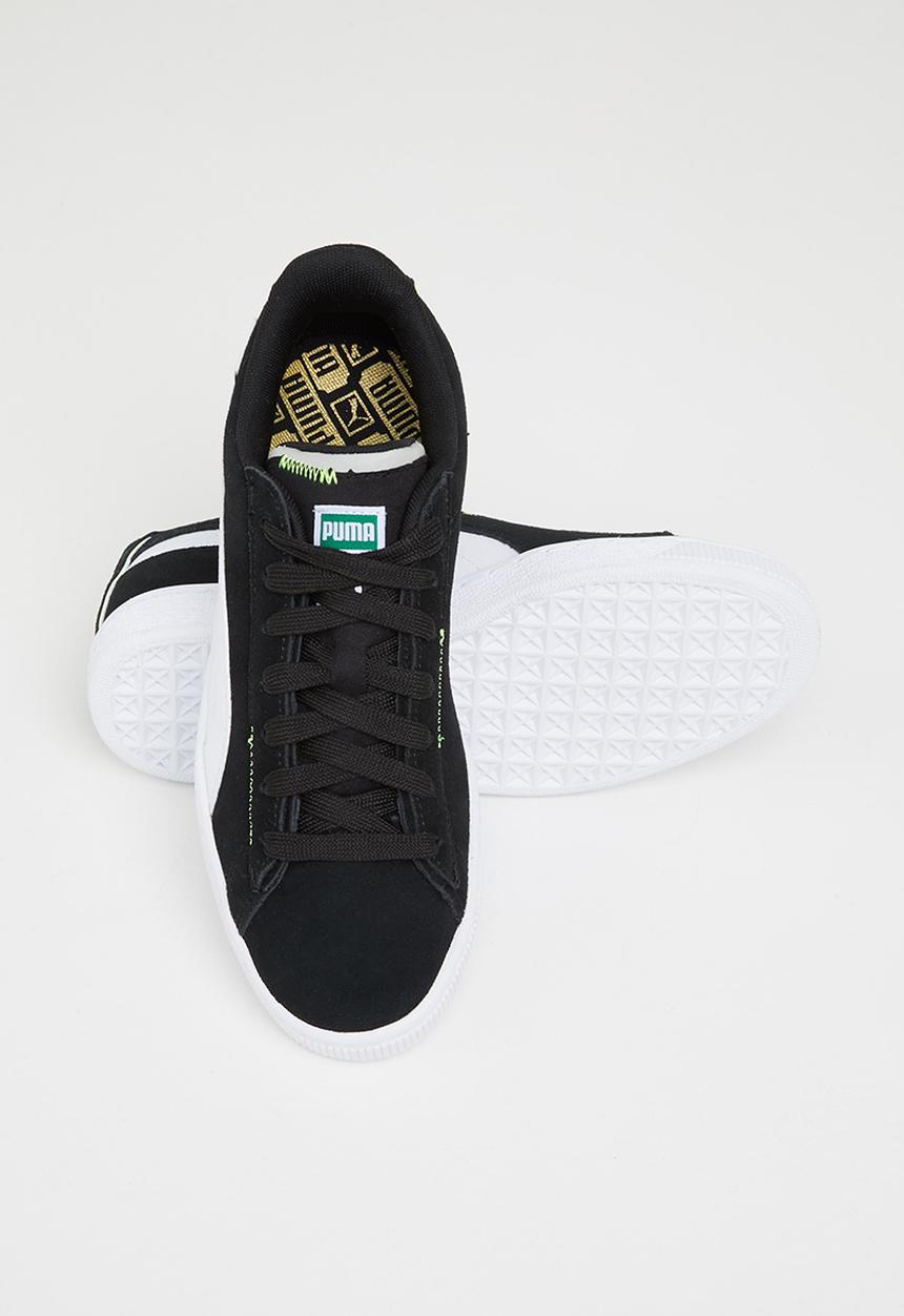 PUMA - Suede displaced jr - black & white