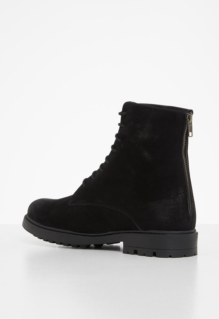 STYLE REPUBLIC - Luke lace-up boot - black
