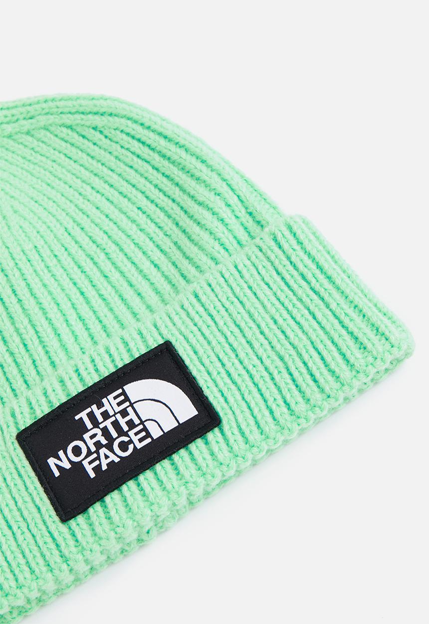 The North Face - Tnf logo box cuffed beanie - spring bud