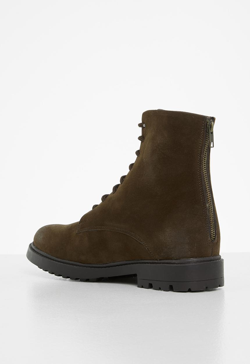 STYLE REPUBLIC - Luke lace-up boot - brown