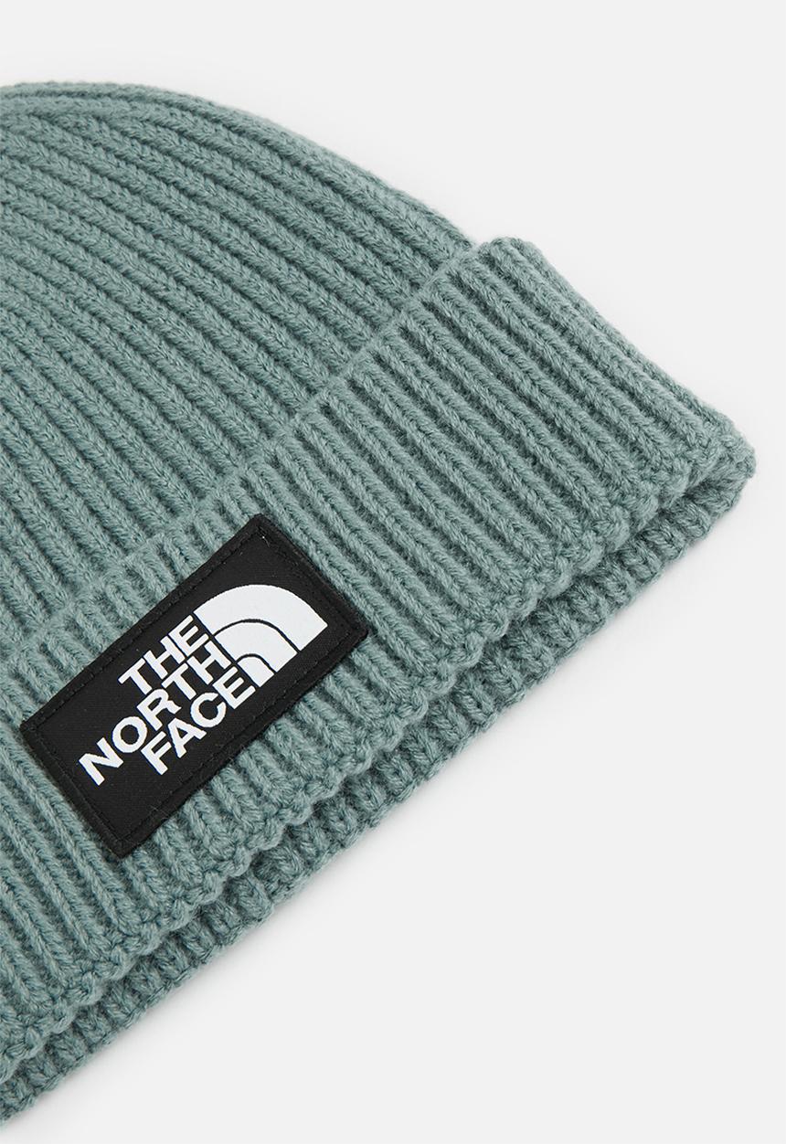 The North Face - Tnf logo box cuffed beanie - goblin blue