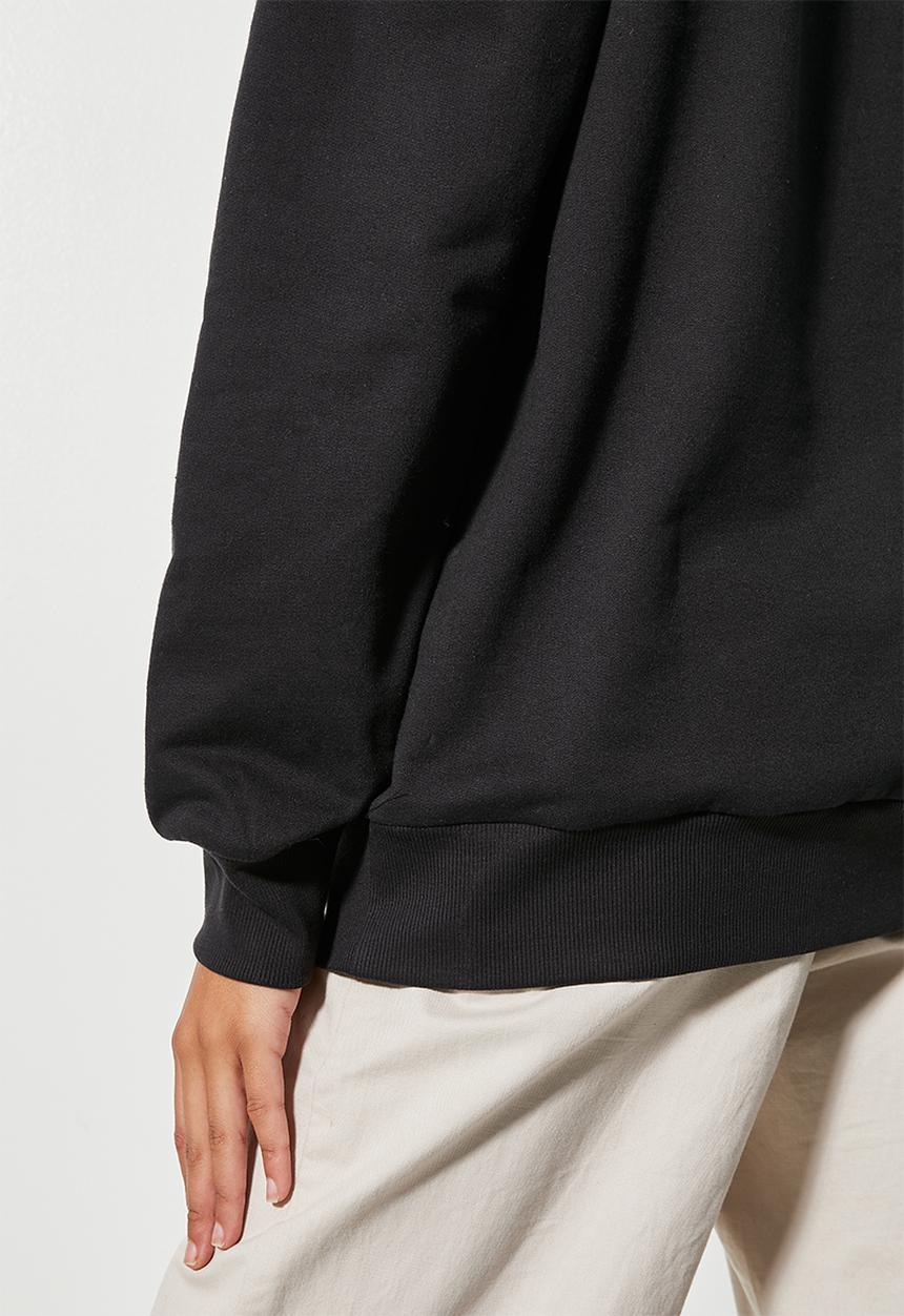 Superbalist - Crew sweat - black