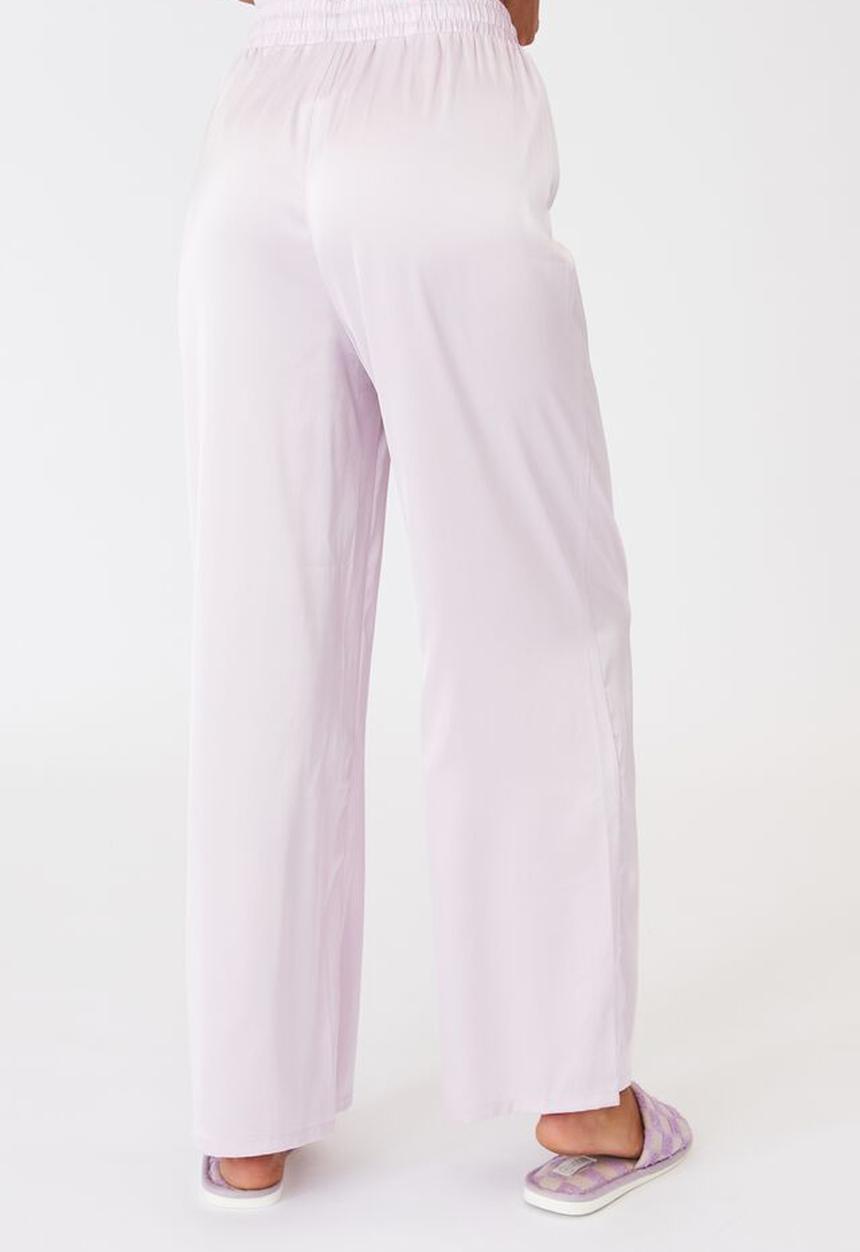 Cotton On - Satin sleep pant - lilac snow