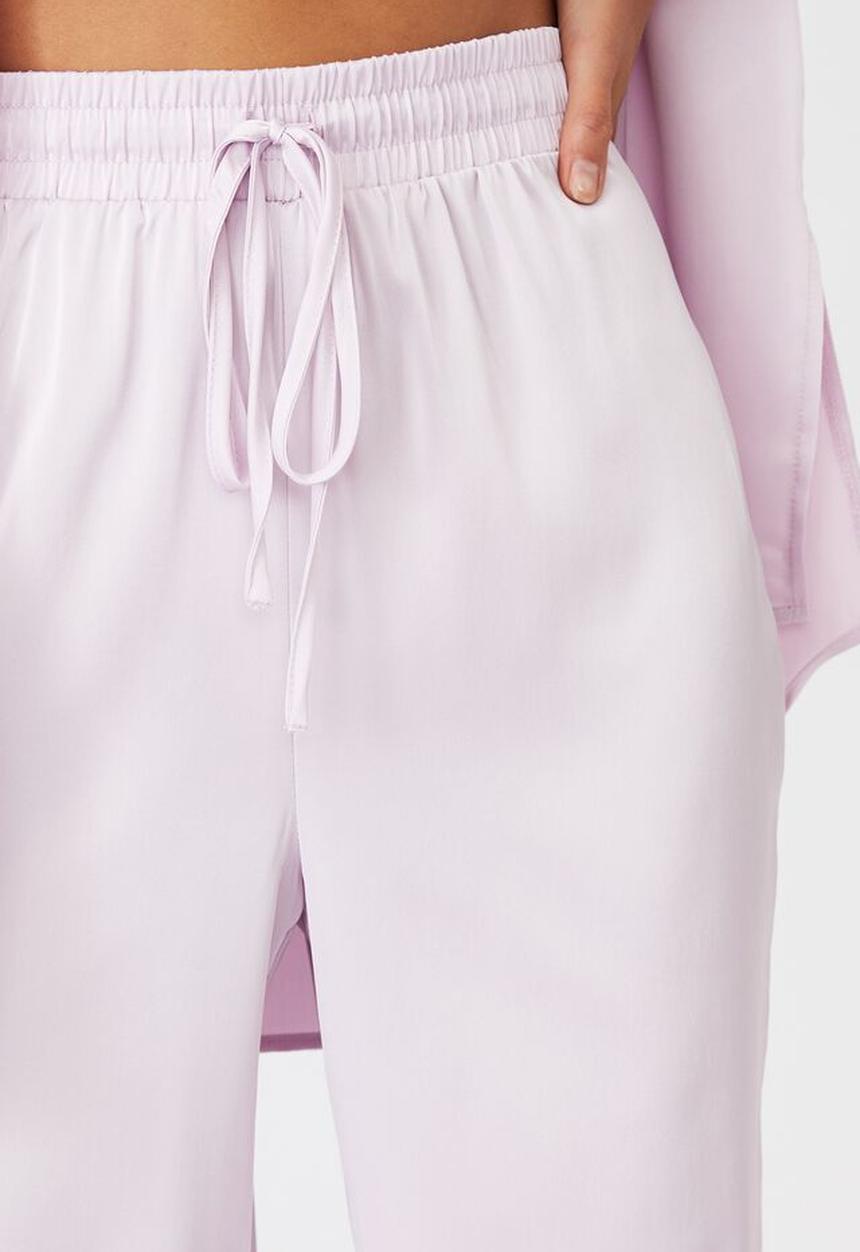 Cotton On - Satin sleep pant - lilac snow