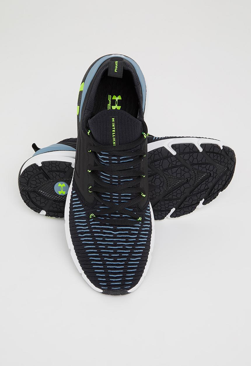 Under Armour - Ua hovr phantom 2 inknt - black/mississippi/high-vis yellow