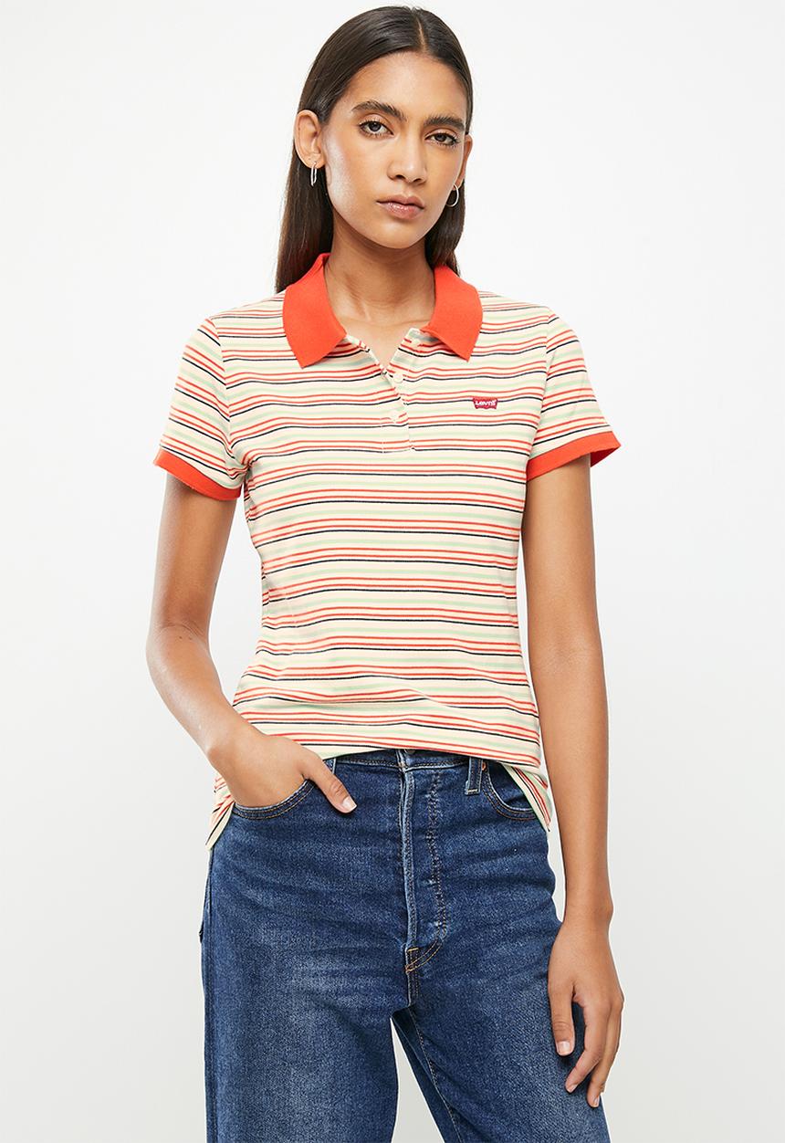 Levi’s® - Slim polo plumeria - orange