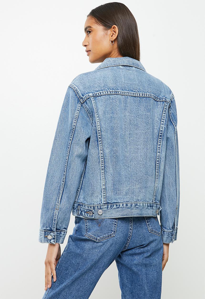 Levi’s® - Ex-boyfriend trucker - concrete indigo