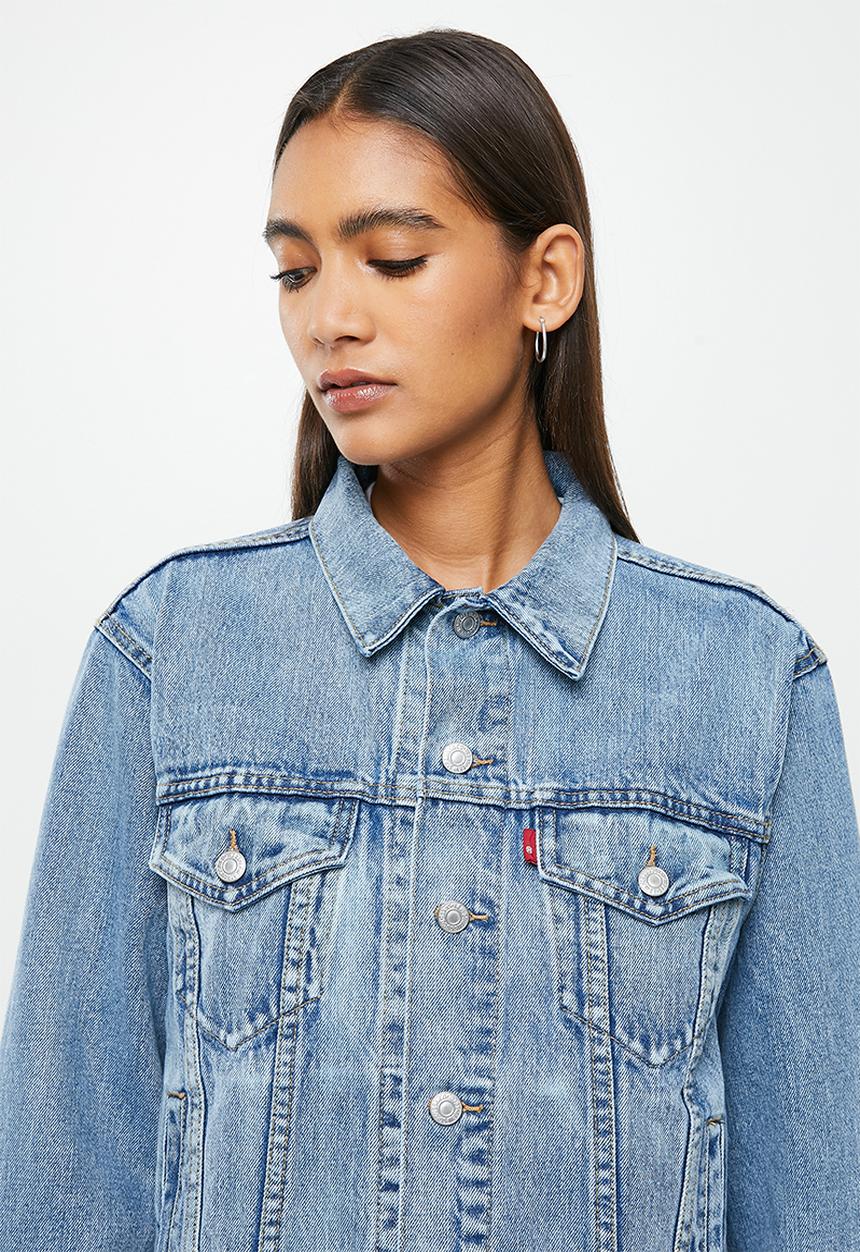 Levi’s® - Ex-boyfriend trucker - concrete indigo