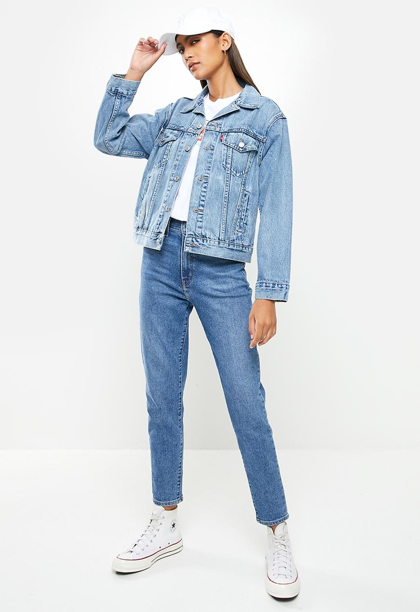 Levi’s® - Ex-boyfriend trucker - concrete indigo