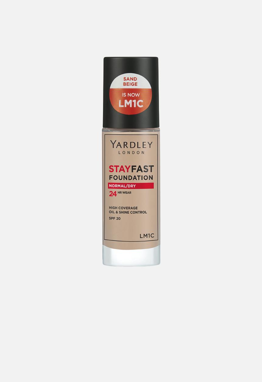 Yardley London - Stayfast Foundation Normal to Dry Skin SPF20 - LM1C