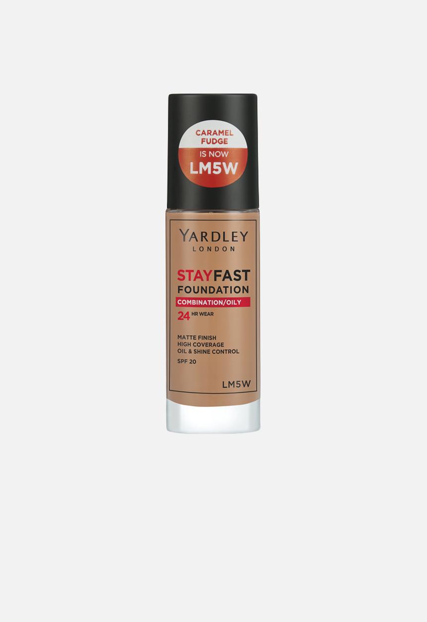 Yardley London - Stayfast Foundation Combination to Oily Skin SPF20 - LM5W